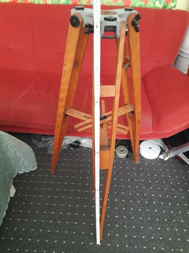 Antikes holzstativ für - ,