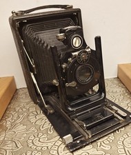 Antike Plattenkamera ICA Toska