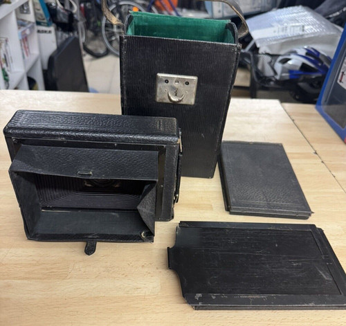 Antike plattenkamera kamera - plattenkamera,